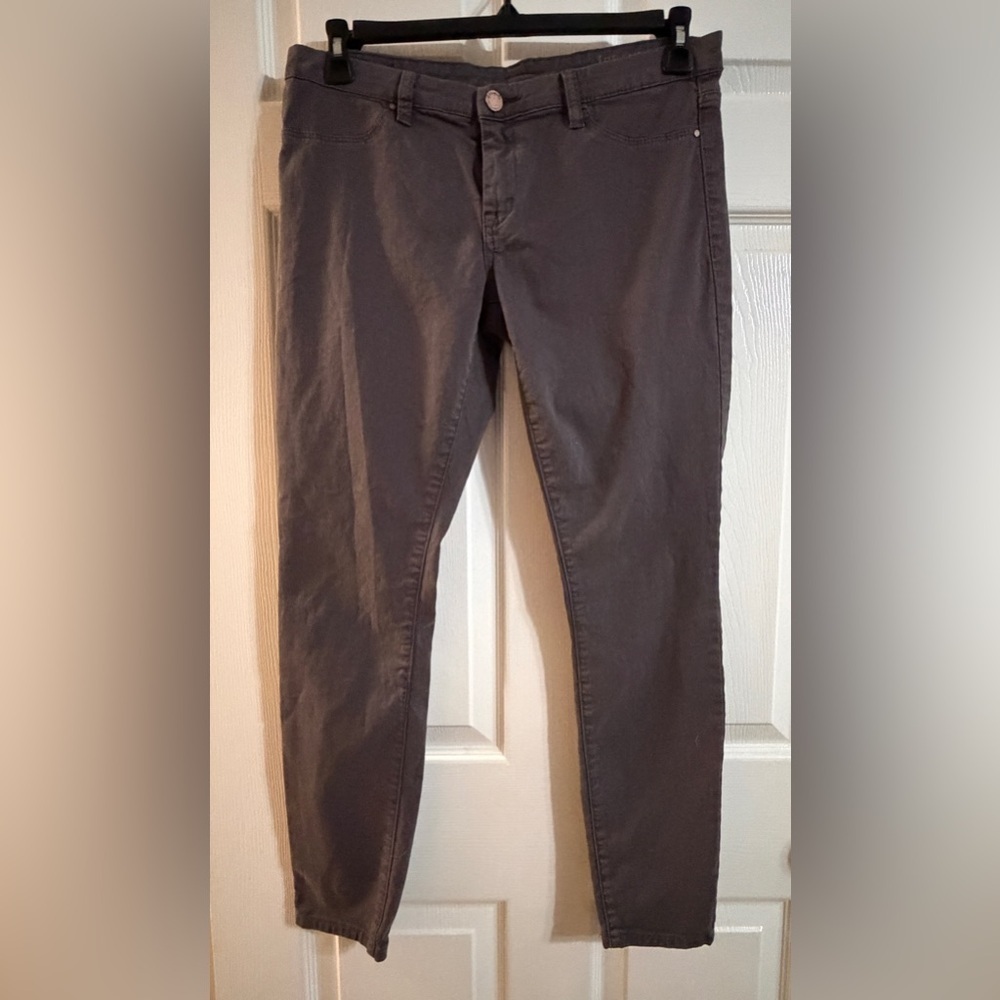 BLANKNYC Gray Skinny Jeans Womens Size 30 ANKNYC Stretch Midrise